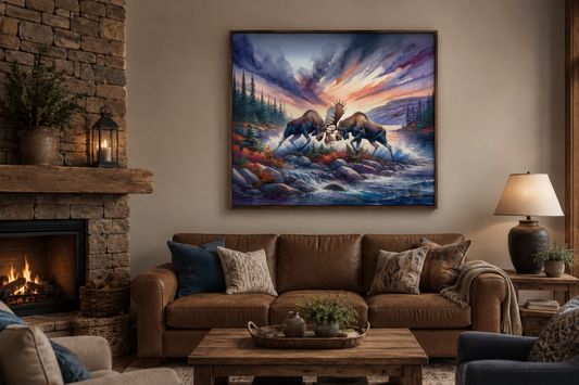 The Majesty of the Moose: Newfoundland's Gentle Giant in Art